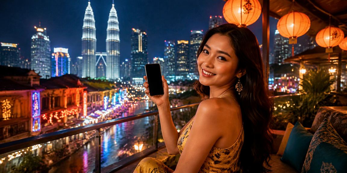 Pengguna Kuala Lumpur mengakses kasino mudah alih 1815 dari telefon pintar dengan proses deposit mudah