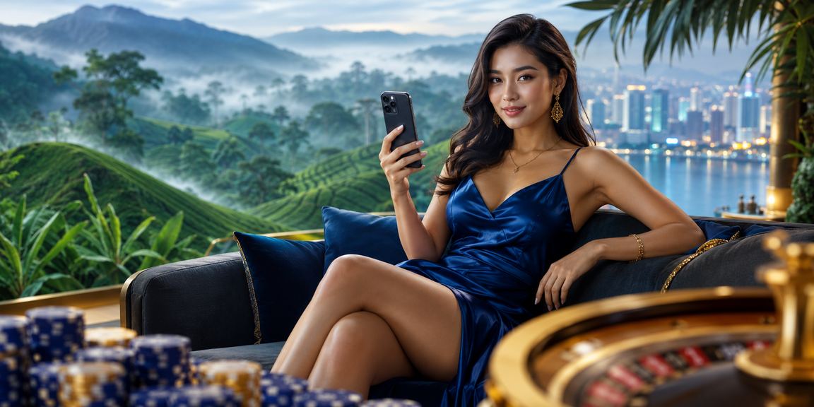 Loteri bergaya Malaysia dengan elemen tempatan