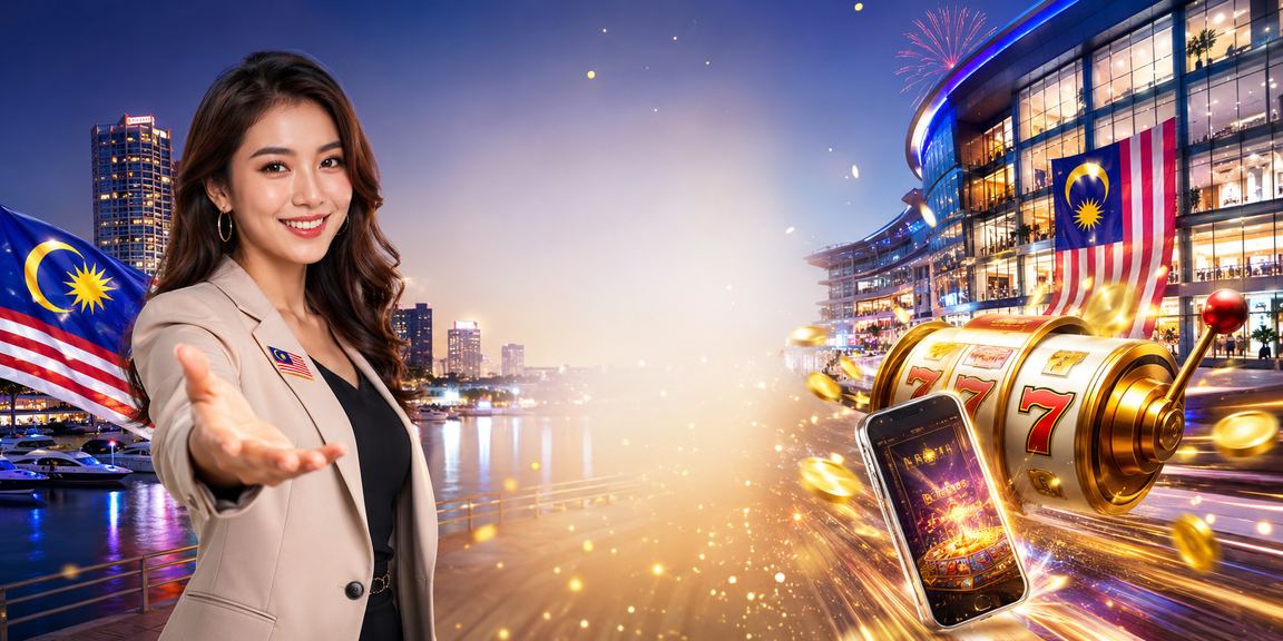 Permainan slot jackpot dalam talian bergaya Malaysia dengan antara muka Bahasa Melayu